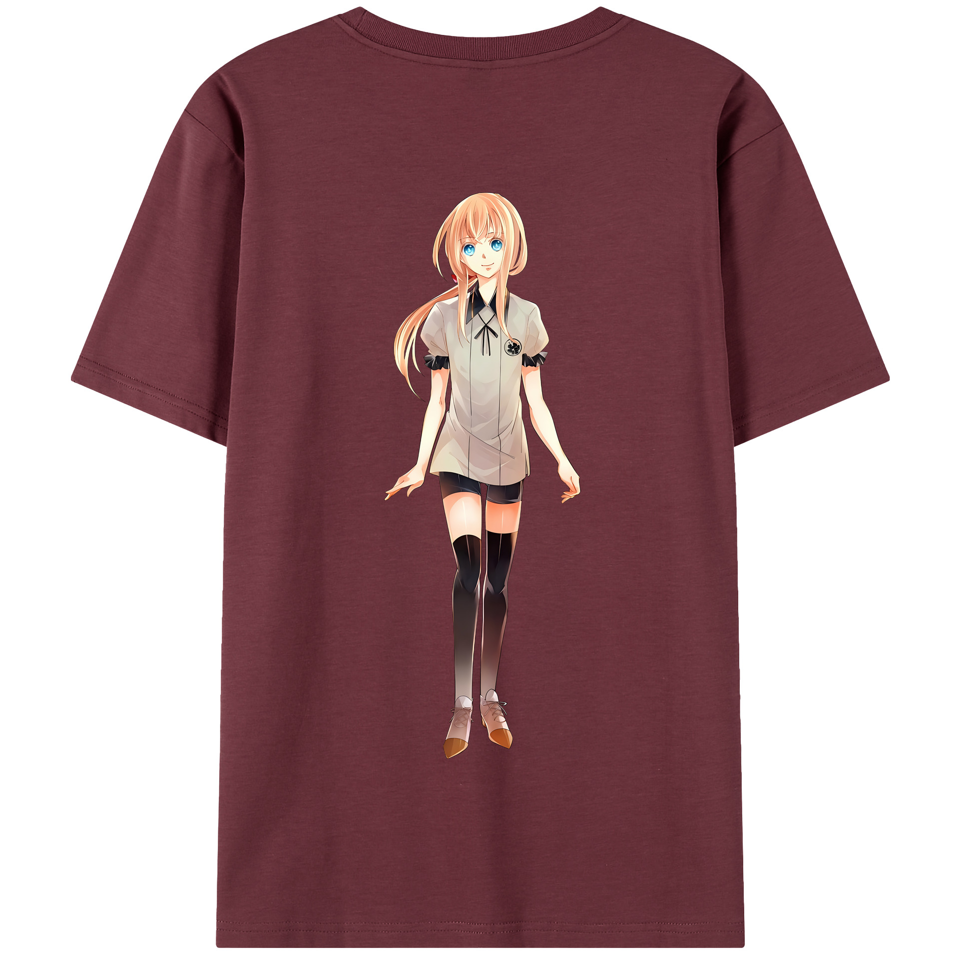 （画像用） 刀剣乱舞 Touken Ranbu 綿100％半袖Tシャツ（背面プリント）